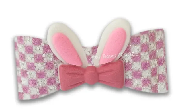 Hopscotch Bunny Hair Bow