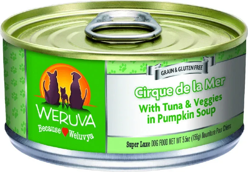 Weruva Cirque De La Mer Canned Dog Food - 5.5 Oz - Case of 24