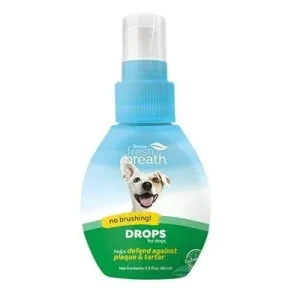 Fresh Breath Oral Care Drops for Dogs, 2oz
