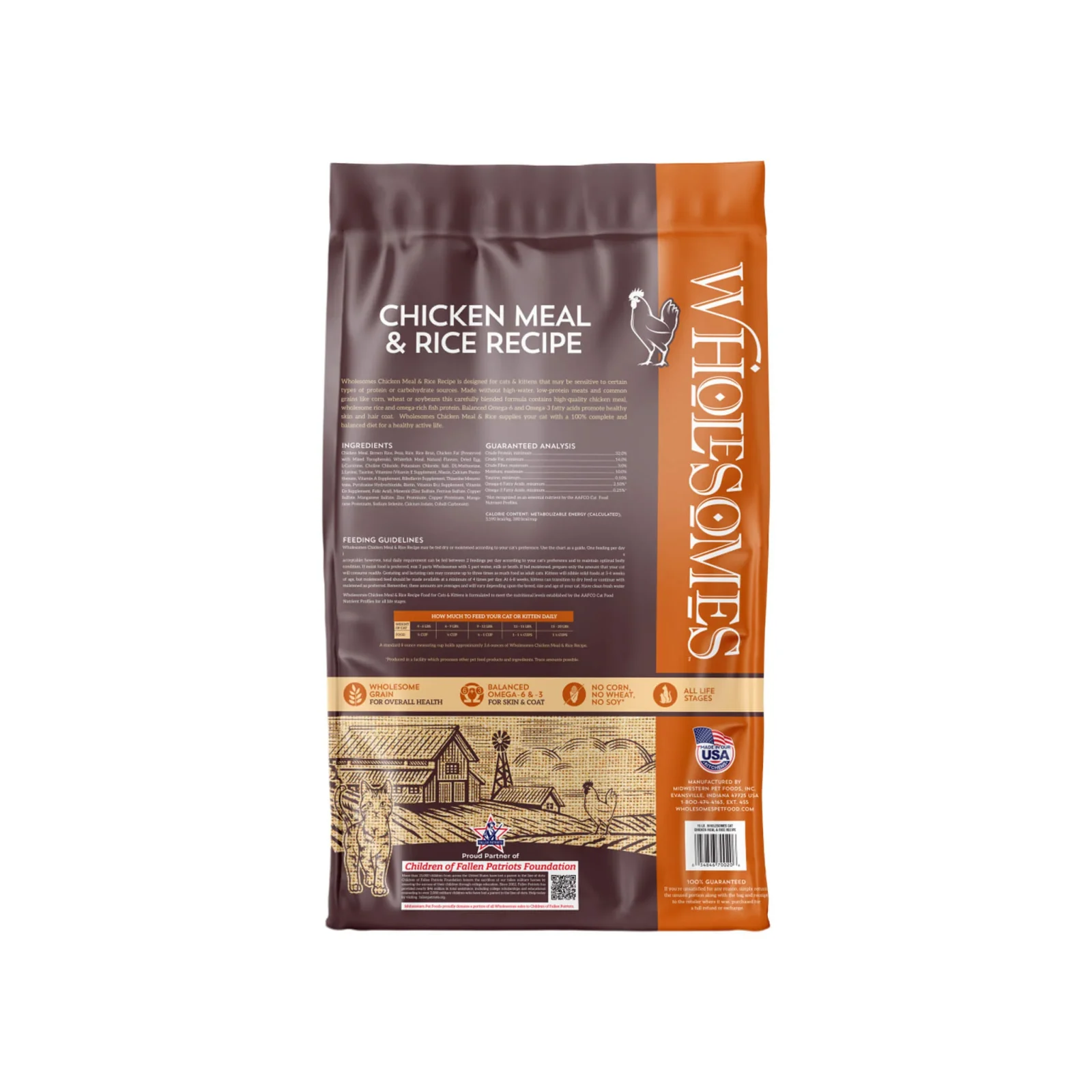 Wholesomes Dry Cat Food for Cats & Kittens - Image 2