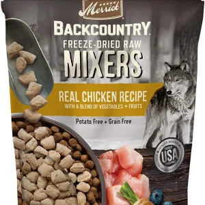 Merrick 'Backcountry' Chicken Recipe Freeze-Dried Meal Mixer - 4 oz Bag - Case of 6