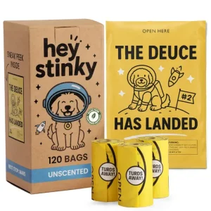 The Deuce Has Landed – Unscented Dog Poop Bags