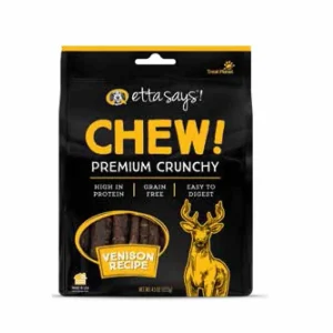 Etta Says! Chew Premium Crunchy Venison Dog Chew 4.5 oz