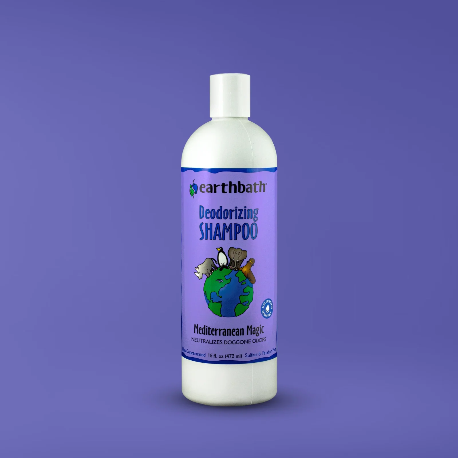 EarthBath Mediterranean Magic Deodorizing Shampoo for Dogs and Cats