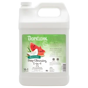 Tropiclean Watermelon Deep Cleansing 2-in-1 Shampoo & Conditioner Gallon