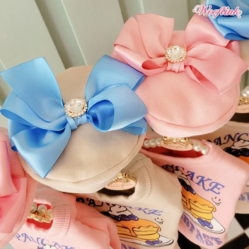 Wooflink Pancake Breakfast Beret in Pink - Image 2