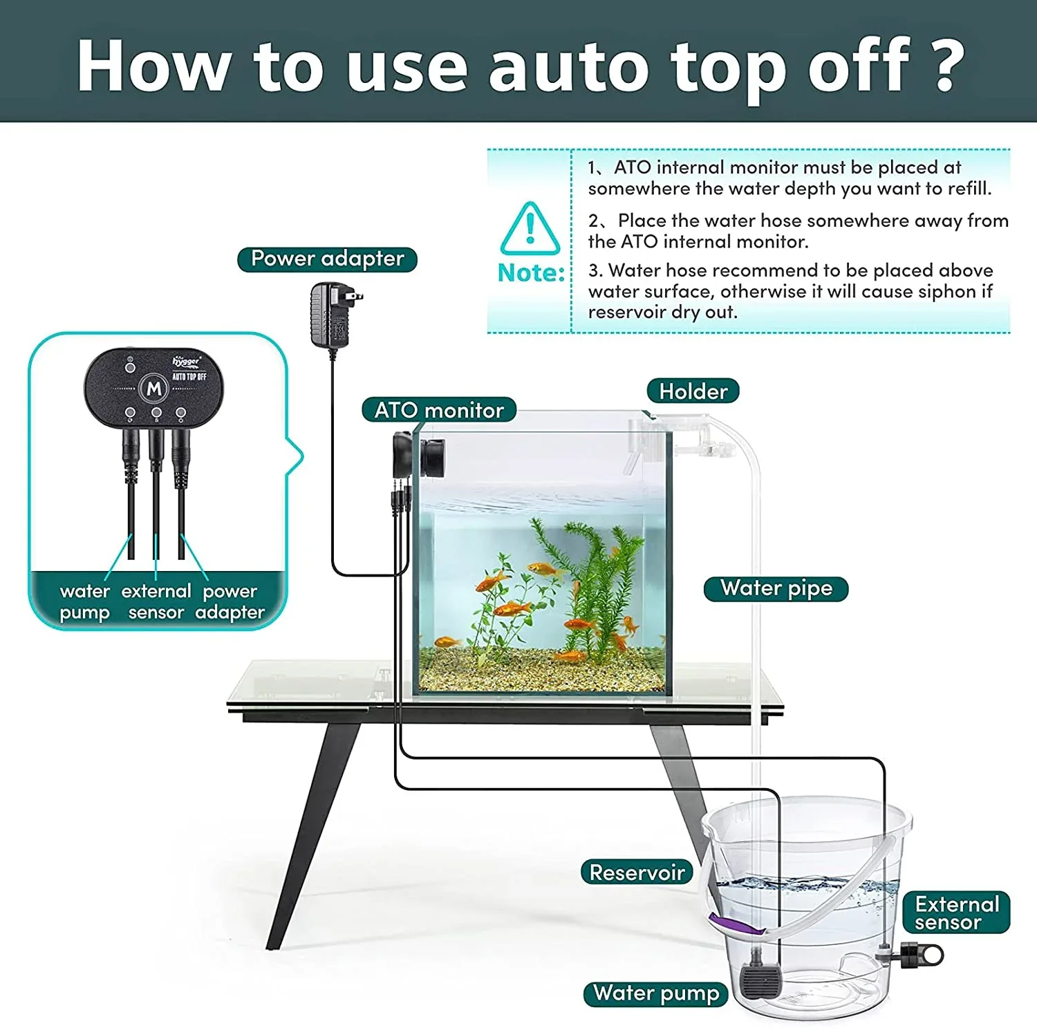 Hygger - Smart ATO Water Pump - Image 2