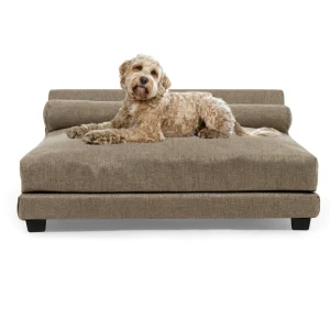 Club Nine Pets Roma Orthopedic Dog Bed in Earth