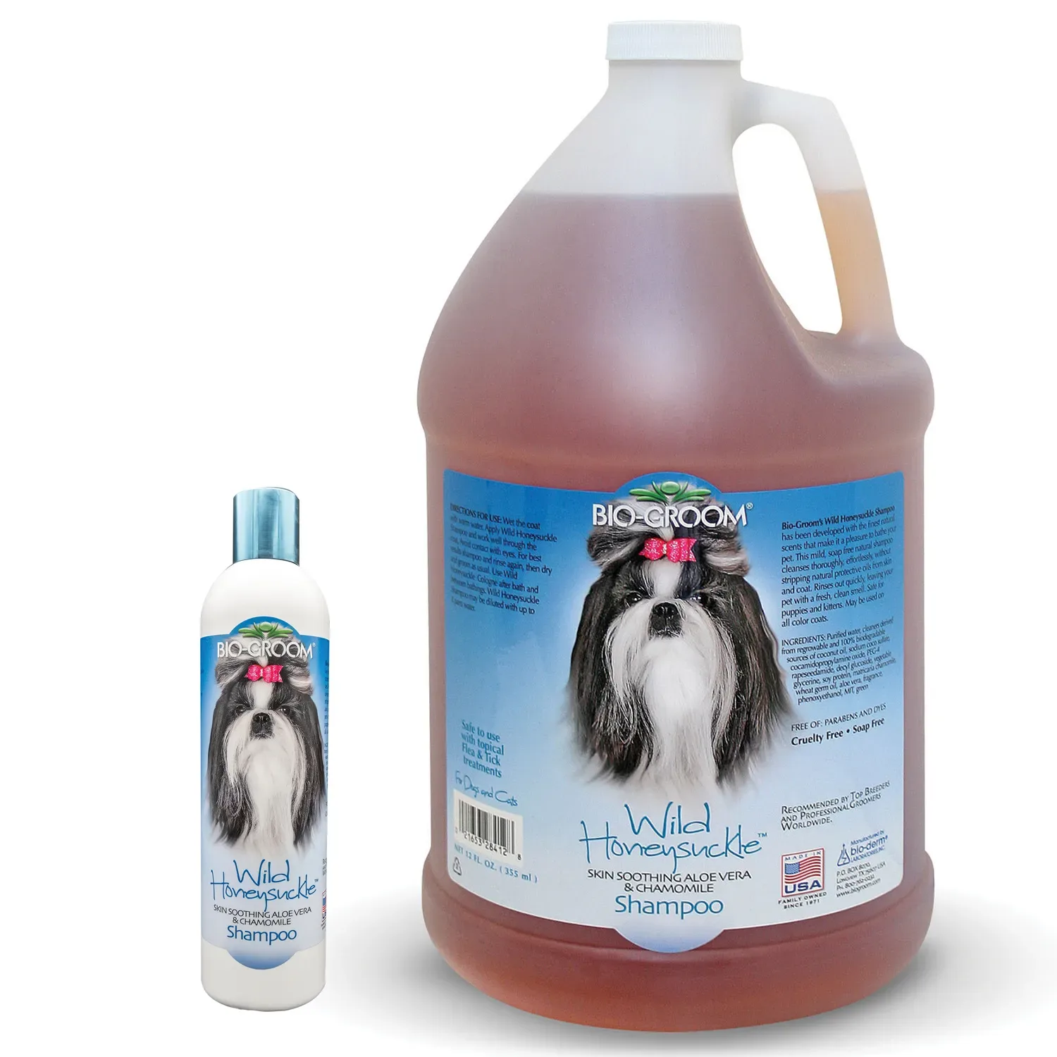 Bio-Groom Wild Honeysuckle Aloe Vera & Chamomile Dog Shampoo