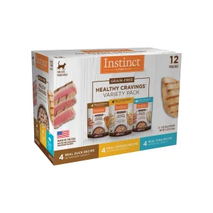 Instinct Healthy Cravings Grain Free Wet Toppers for Cat Food