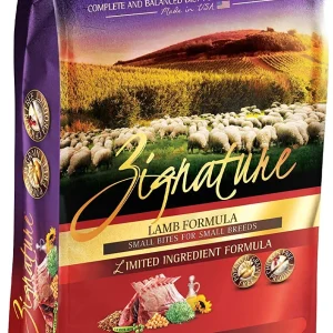 Pets Global Zignature Lamb Formula Small Bites Dry Dog Food - 13.5 lb Bag