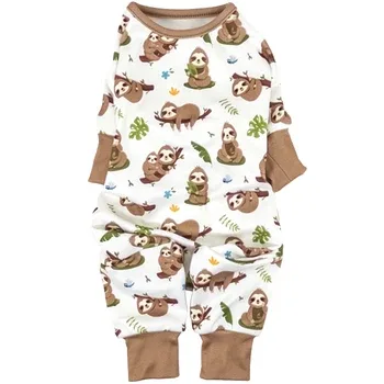 Soft Dog Pajamas - Sloths