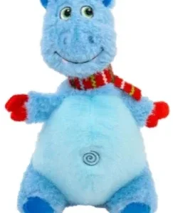KONG Holiday Knots Belly Hippo Blue