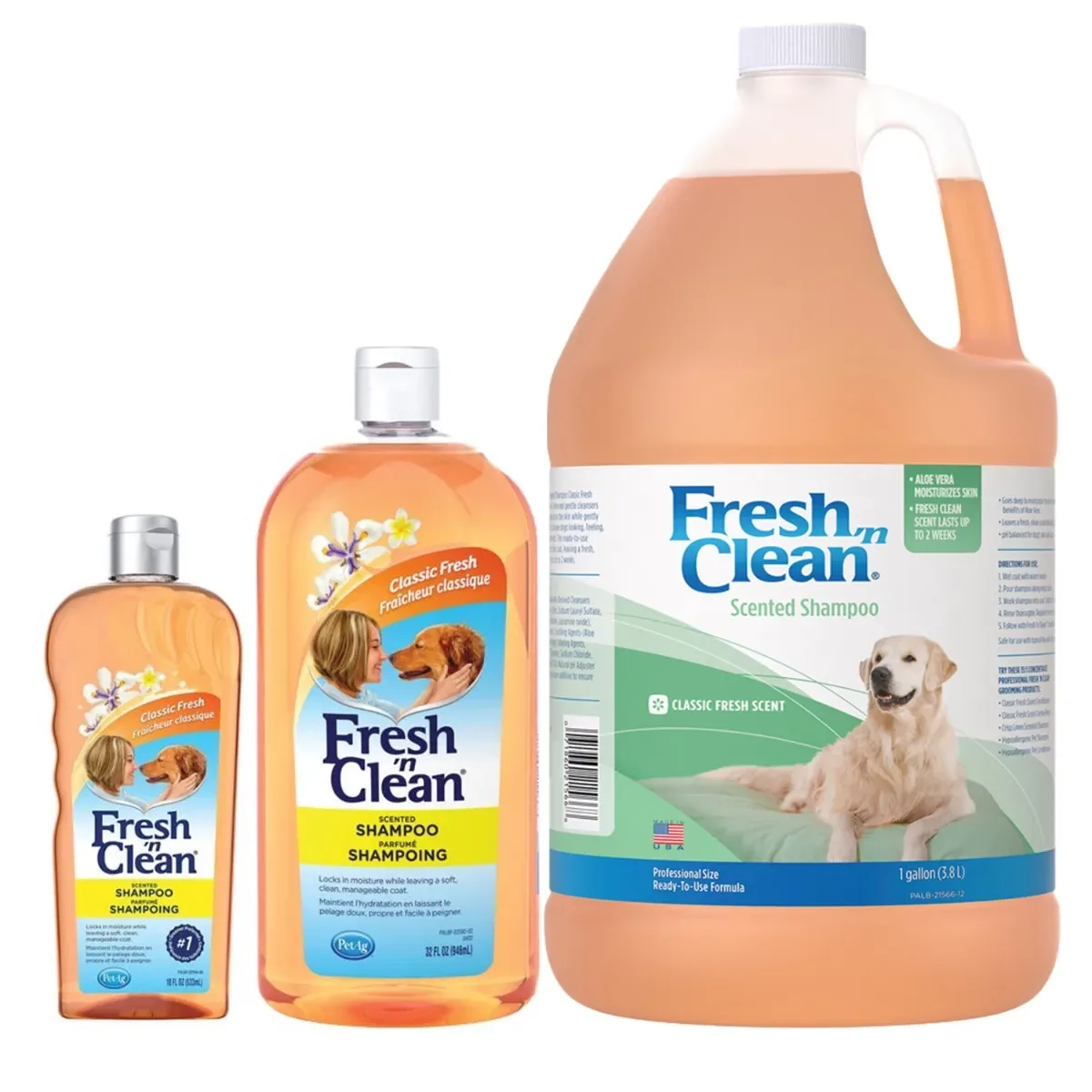 Fresh 'n Clean Scented Dog Grooming Shampoos
