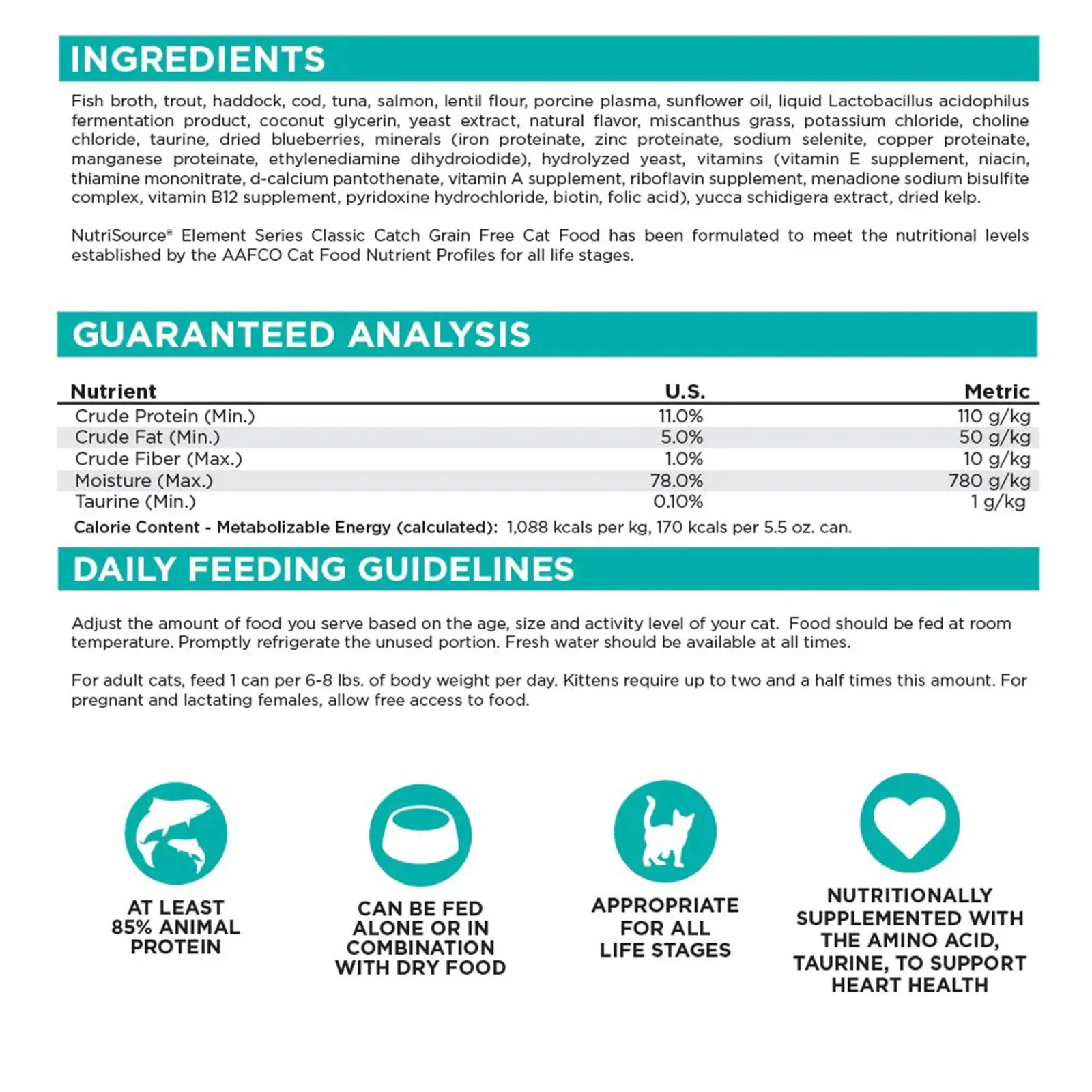Nutrisource Element Grain Free Wet Cat Food - Image 2