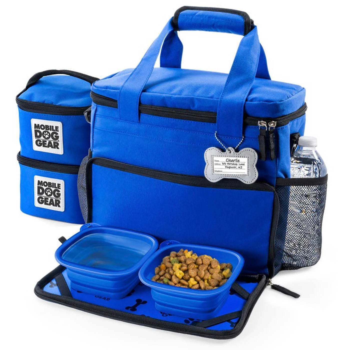 Mobile Dog Gear Week Away Bag In Blue - Image 2