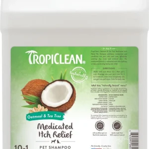 Tropiclean Oatmeal Tea Tree Dog Shampoo, 1 Gallon