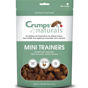Crumps' Naturals Mini Trainers Semi-Moist Chicken Soft and Chewy Dog Treats - 4.2 oz Bag