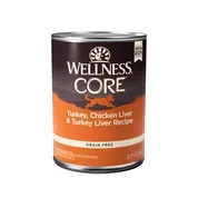 Wellness CORE Natural Grain Free Turkey & Chicken Canned Wet Dog Food