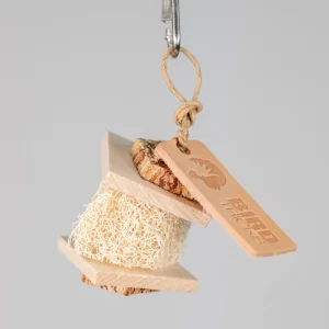 Loofah Forager - Tiny Foraging Bird Toy