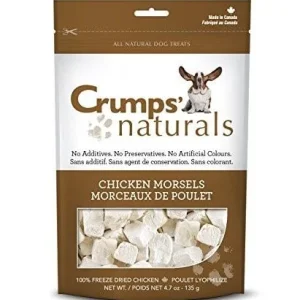 Crumps' Naturals Chicken Morsels Freeze-Dried Dog Treats - 10 oz Bag