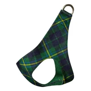 Susan Lanci Scotty Step In Harness Forest Plaid