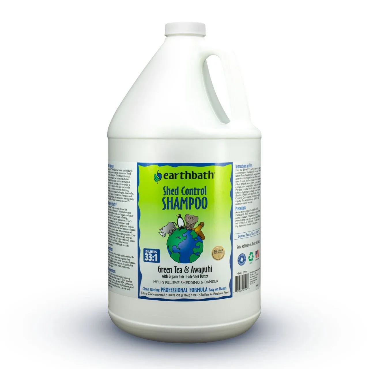 earthbath® Shed Control Shampoo, 1 Gallon