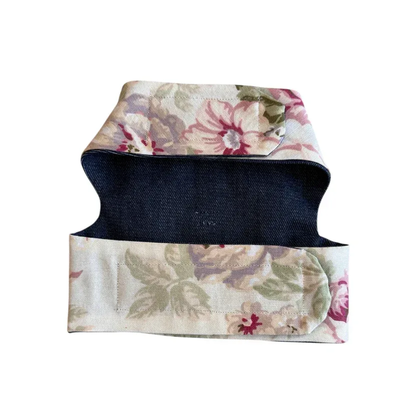 Luxury Floral Harness in Cream - Image 2