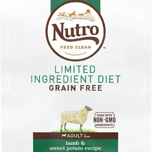 Nutro Natural Choice Grain-Free Limited Ingredient Adult Lamb & Sweet Potato Dry Dog Food - 4 lb Bag
