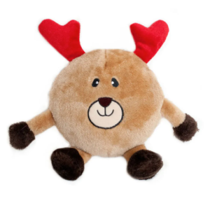 Zippy Paws Holiday Brainey Reindeer Toy