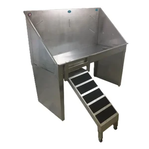 Groomer's Best Walk-Through ADA Compliant Tub 24" x 58", Left Drain