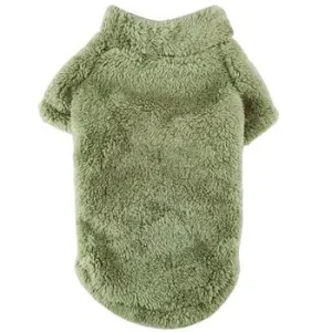 Soft Plush Pullover - Moss Green