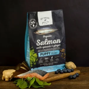 Go Native Salmon with Spinach & Ginger Puppy Dog Dry Food