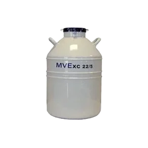 MVE XC 22/5 - 22.4 liter/40 day tank - holds 2,400 - 1/2 mL straws, bulk 3,666