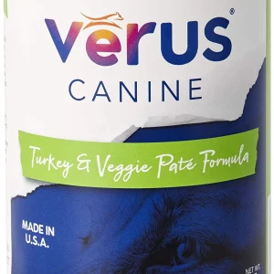 Verus Turkey & Veggie Canned Dog Food - 13 oz Cans - Case of 12