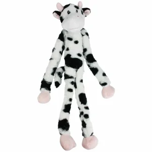 Multipet Swingin' Slevins Cow Plush Pet Dog Toy 27 in