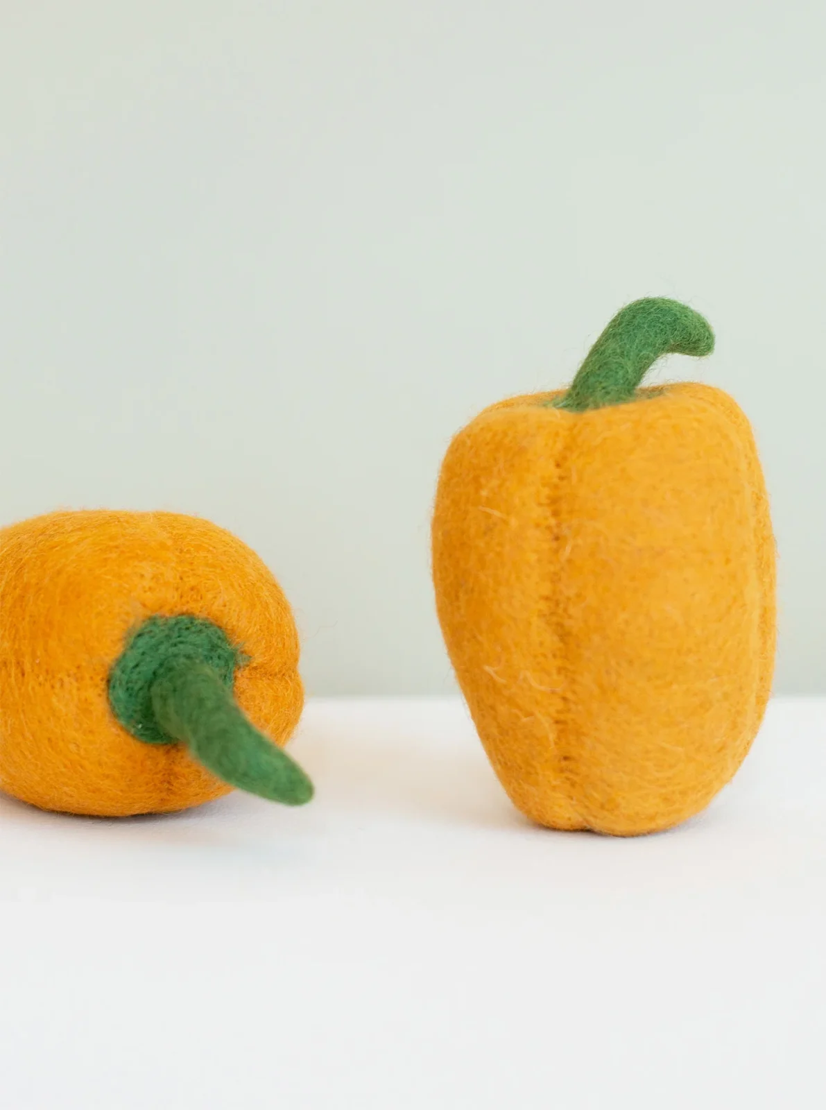 YELLOW BELL PEPPER WOOL DOG TOY - Image 2