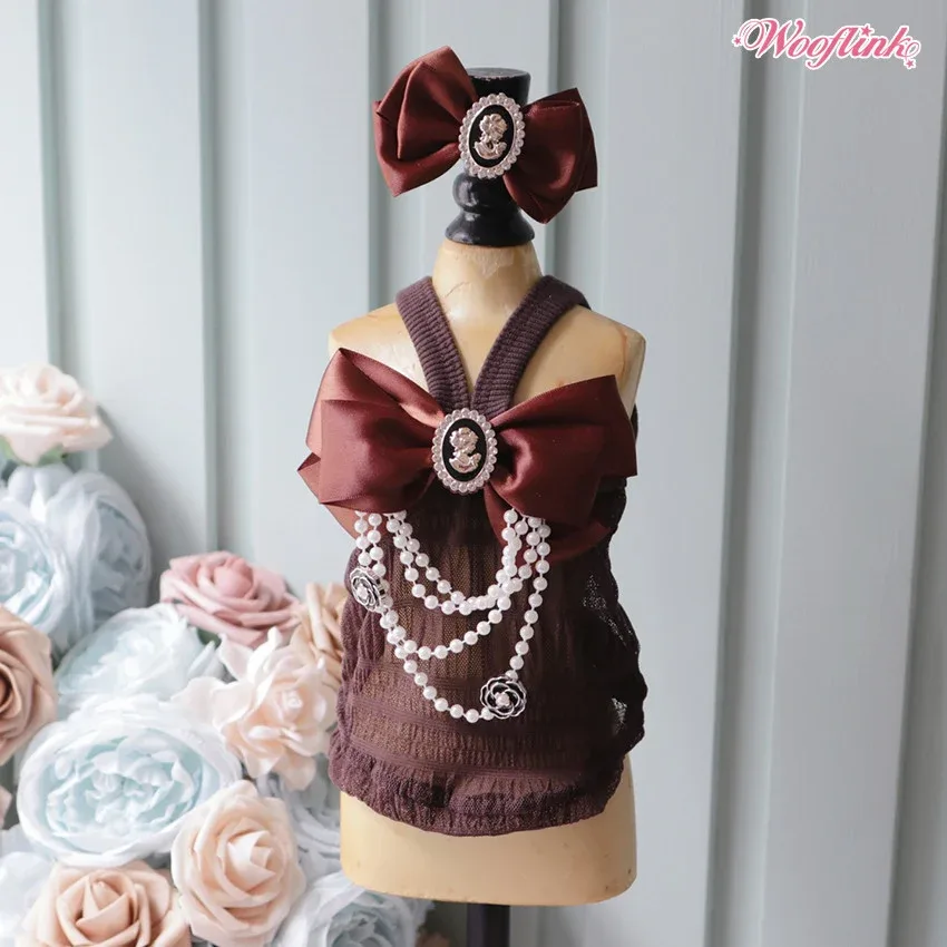 Wooflink Classy & Fabulous Top in Chocolate - Image 2