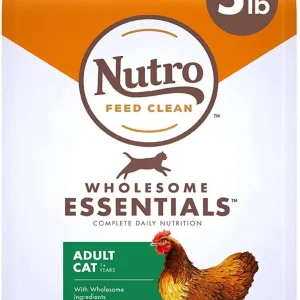 Nutro Adult Chicken Dry Cat Food - 5 lb Bag