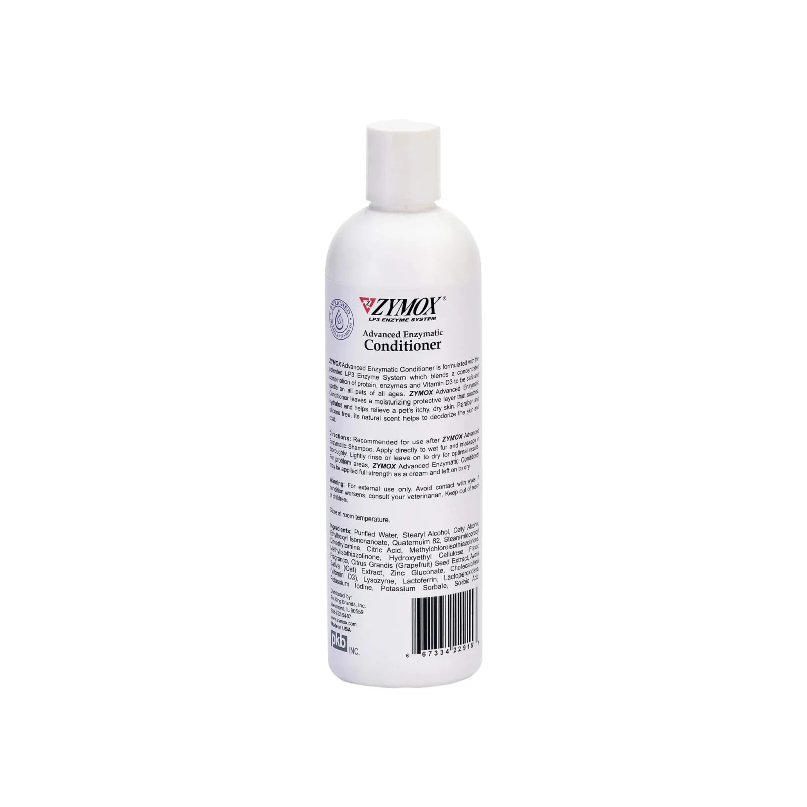 Zymox Advanced Enzymatic Dry or Itchy Skin Conditioner for Dogs & Cats - Image 2