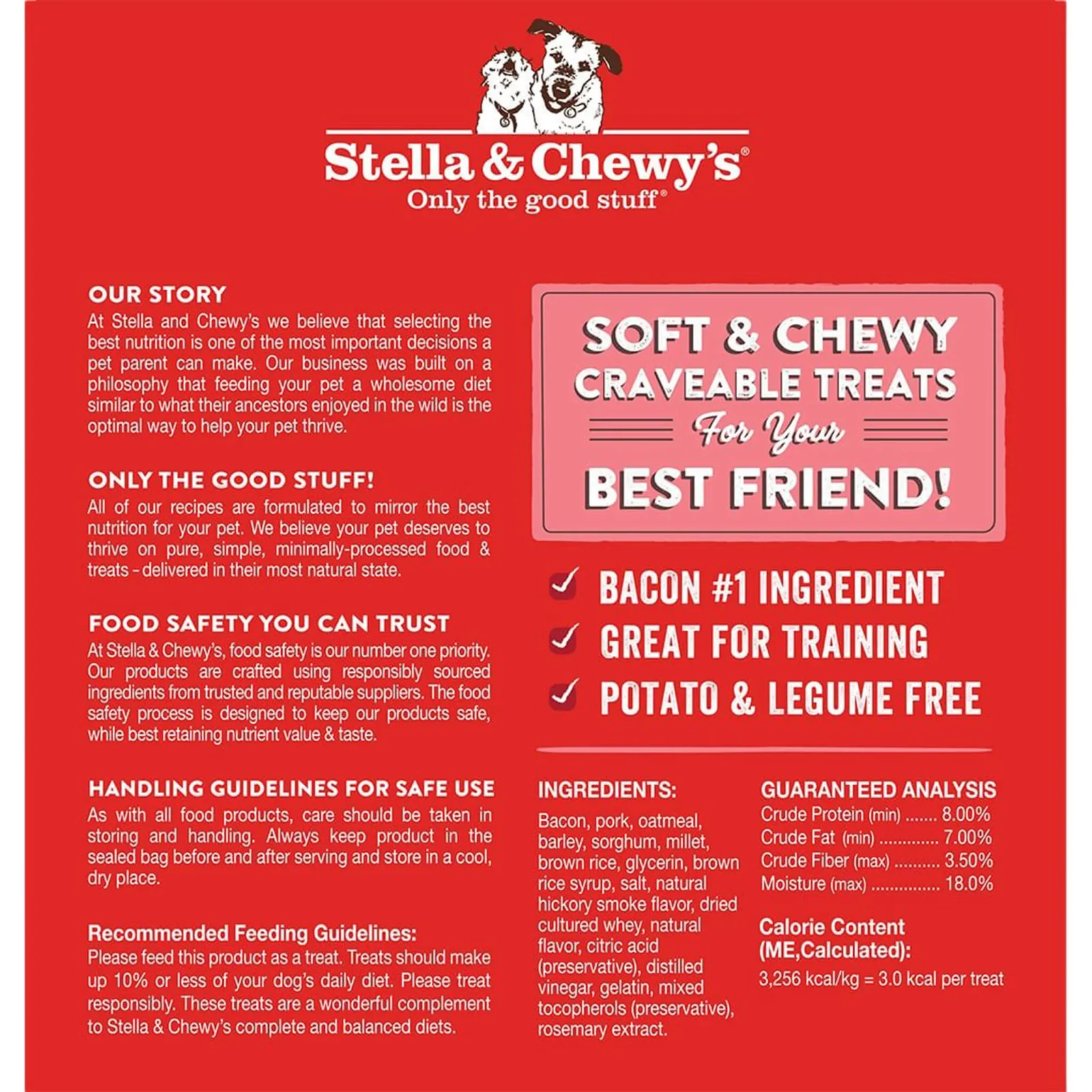 Stella & Chewy's Crav'n Bac'n Bites Dog Treats - Image 2