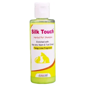 Areion Vet Silk Touch Shampoo Tangy Lime Fragrance for Dogs and Cats