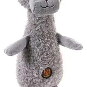 Outward Hound Scruffles Bunny - Small Plush Squeaky Dog Toy with K9 Tuff Guard
