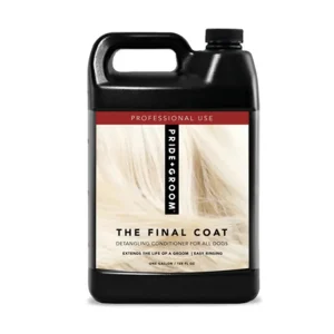 PRIDE+GROOM The Final Coat Dog Conditioner - All-Natural Detangling & Shine Formula
