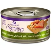 Wellness CORE Signature Selects Natural Grain Free Chunky Chicken & Salmon Canned Wet Cat Food