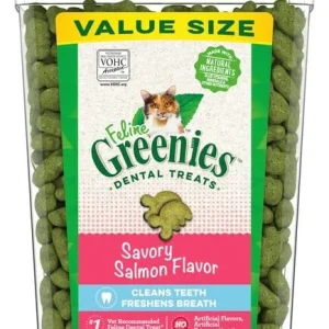 Greenies Feline Salmon Dental Cat Treats - 9.75 oz