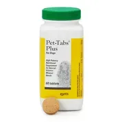 Pet-Tabs Plus Chewable Vitamin-Mineral Supplement for Dogs