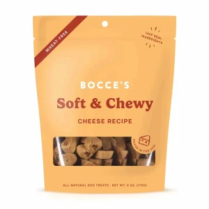 Bocce's Bakery Cheese Soft & Chewy Dog Treats 6 oz