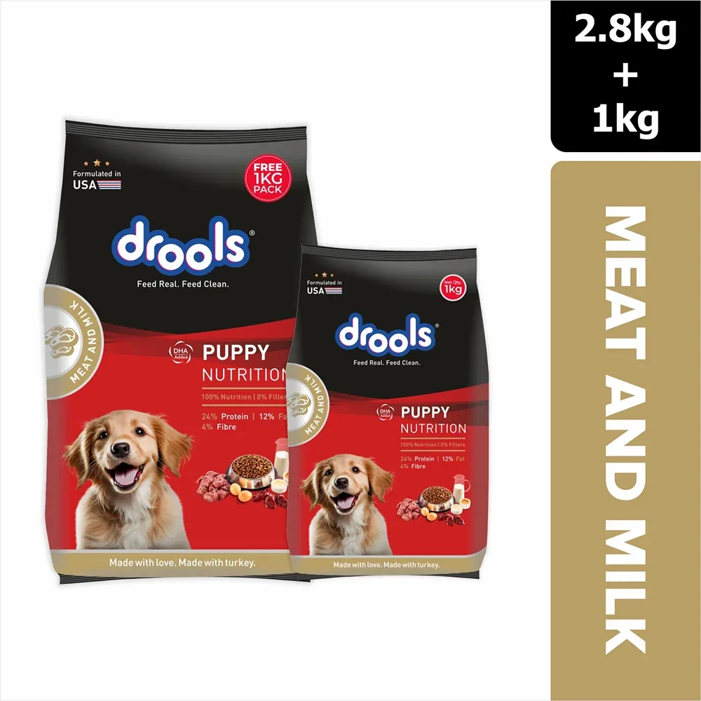 Drools Meat and Milk Puppy Dog Dry Food