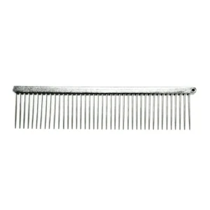 SureGrip Dog Grooming Comb, Medium, 7.5 inch